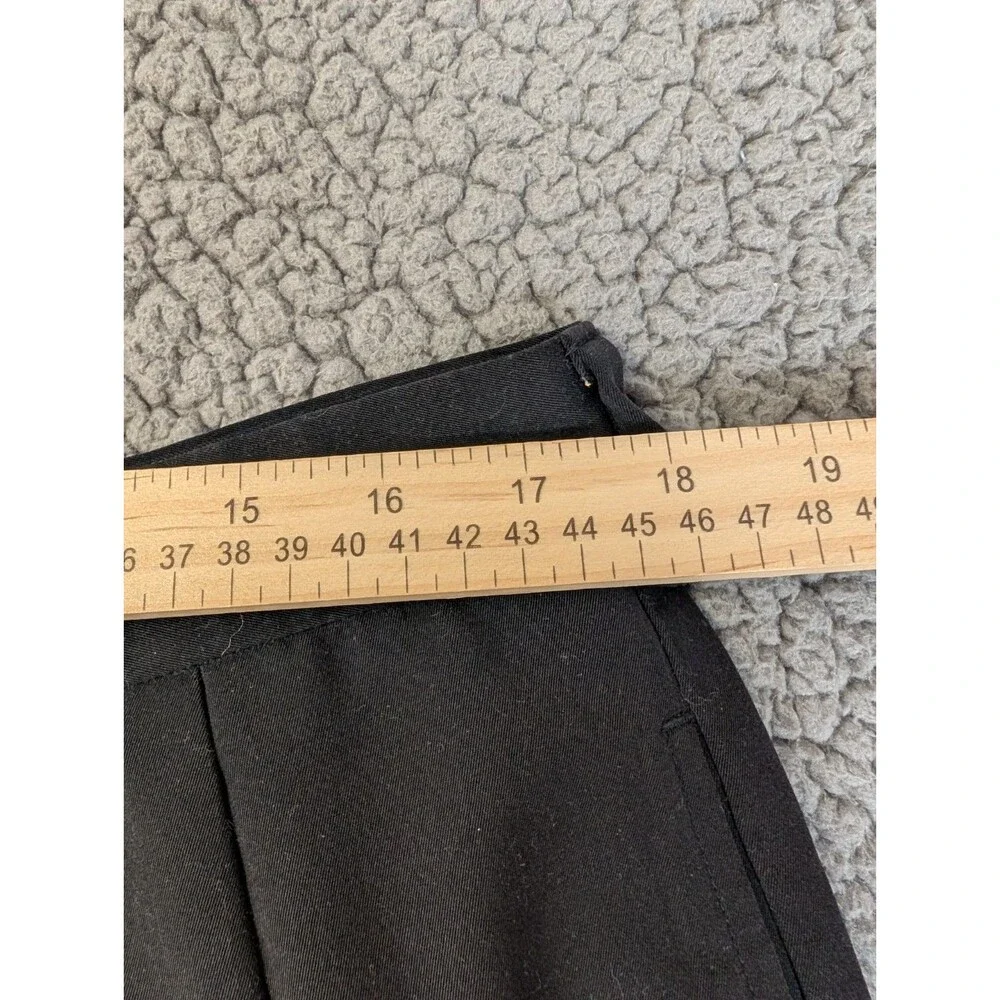 Tommy Hilfiger Shorts Mens 36 Pleated Black Chino  7